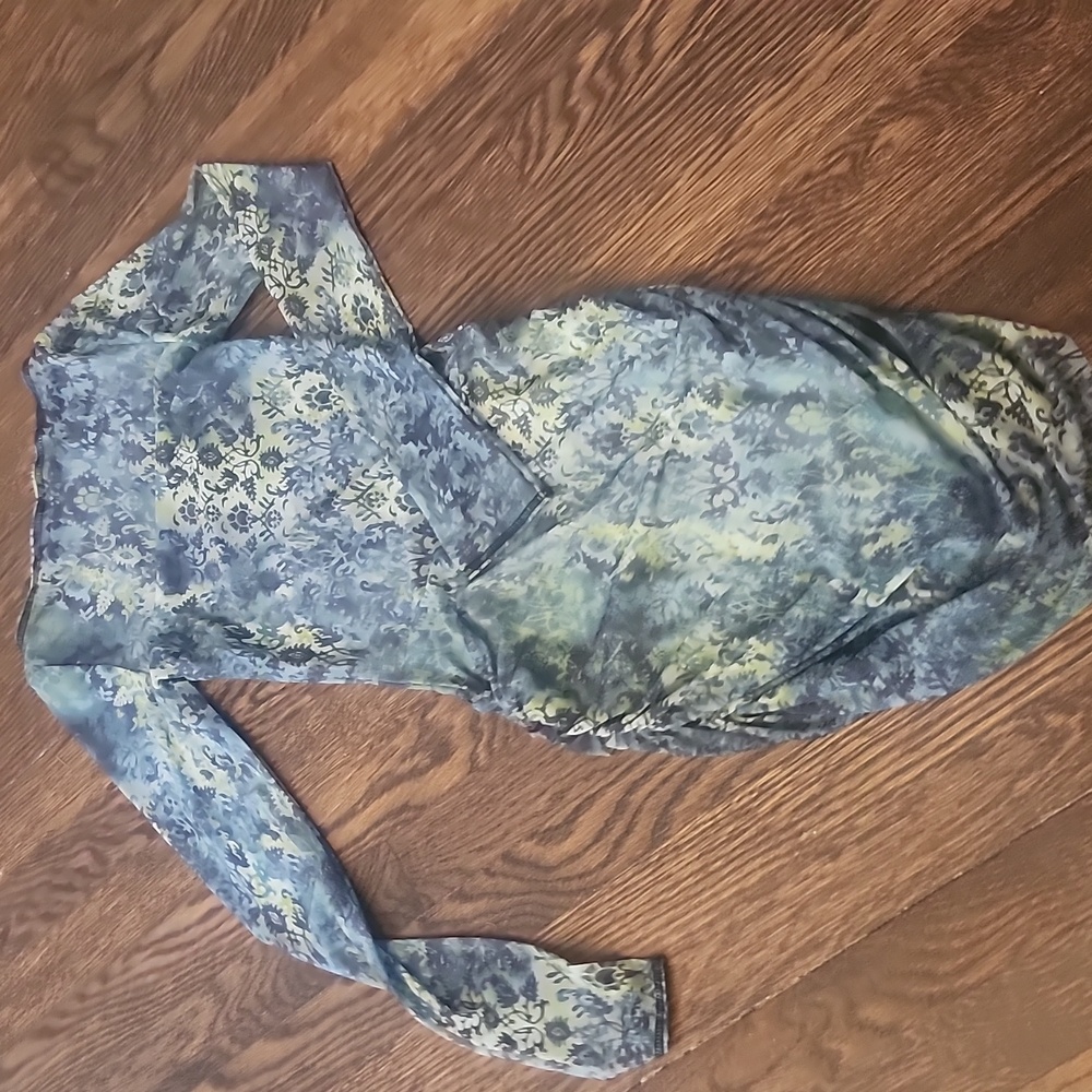 Bec + Bridge Blue Gray Ruched Bodycon Dress - Picture 8 of 9